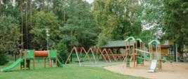 Nowoczesny plac zabaw dla przedszkolaków z Supraśla