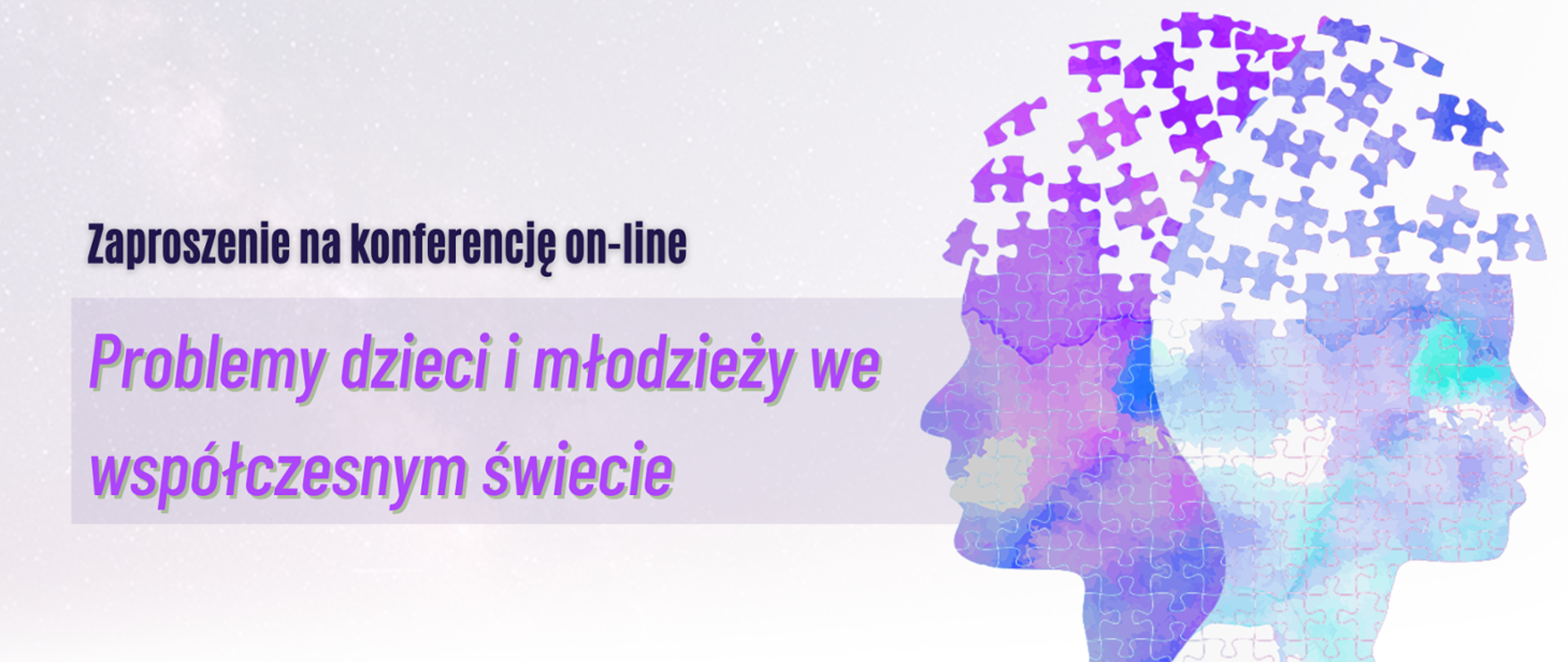 zaproszenie na konferencję on-line Problemy dzieci i młodzieży we współczesnym świecie 
