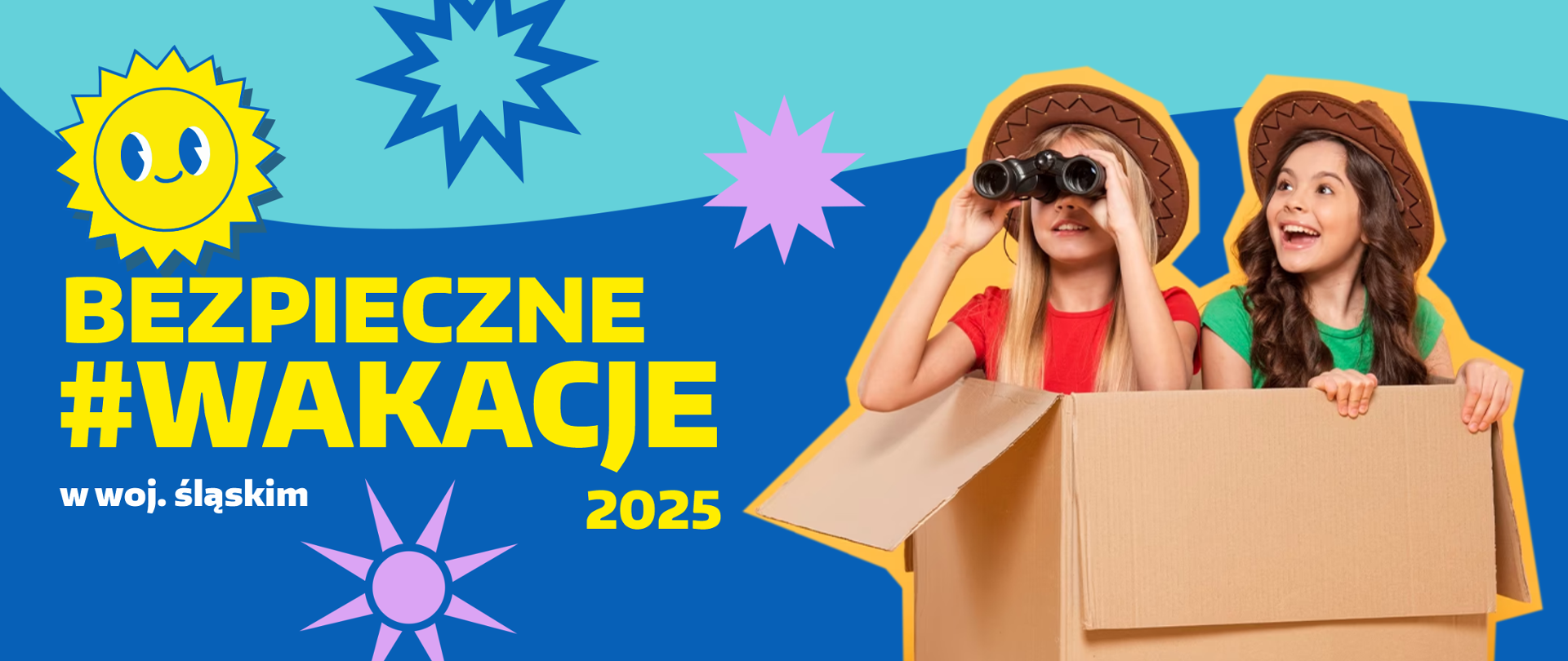Banner Bezpieczne Wakacje 2025