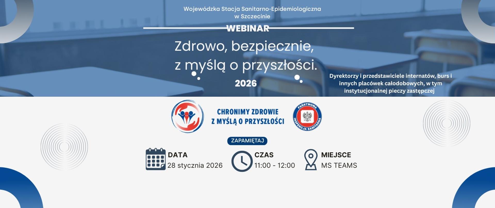 Webinar zdrowo i bezpiecznie, data wydarzenia, miejsce i czas