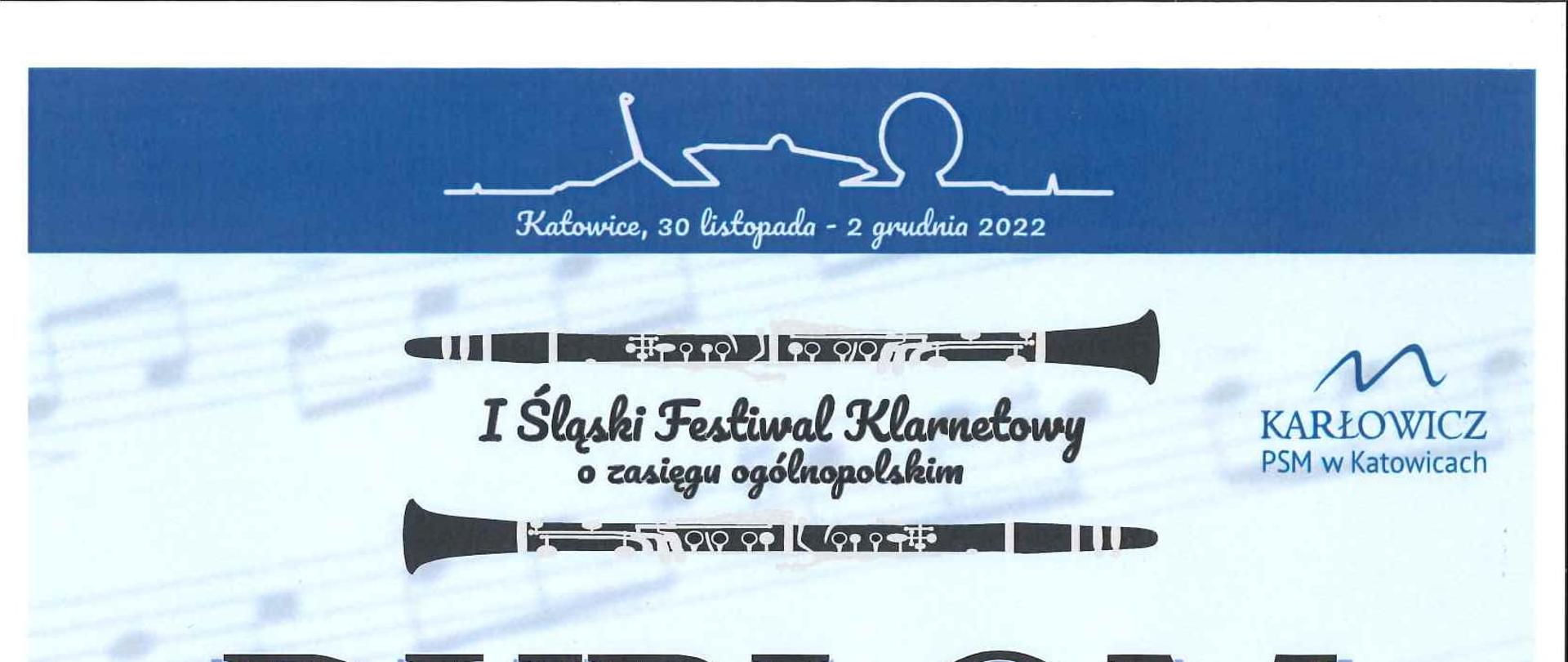 Dyplom dla Jakua Koziny, klasa klarnetu 