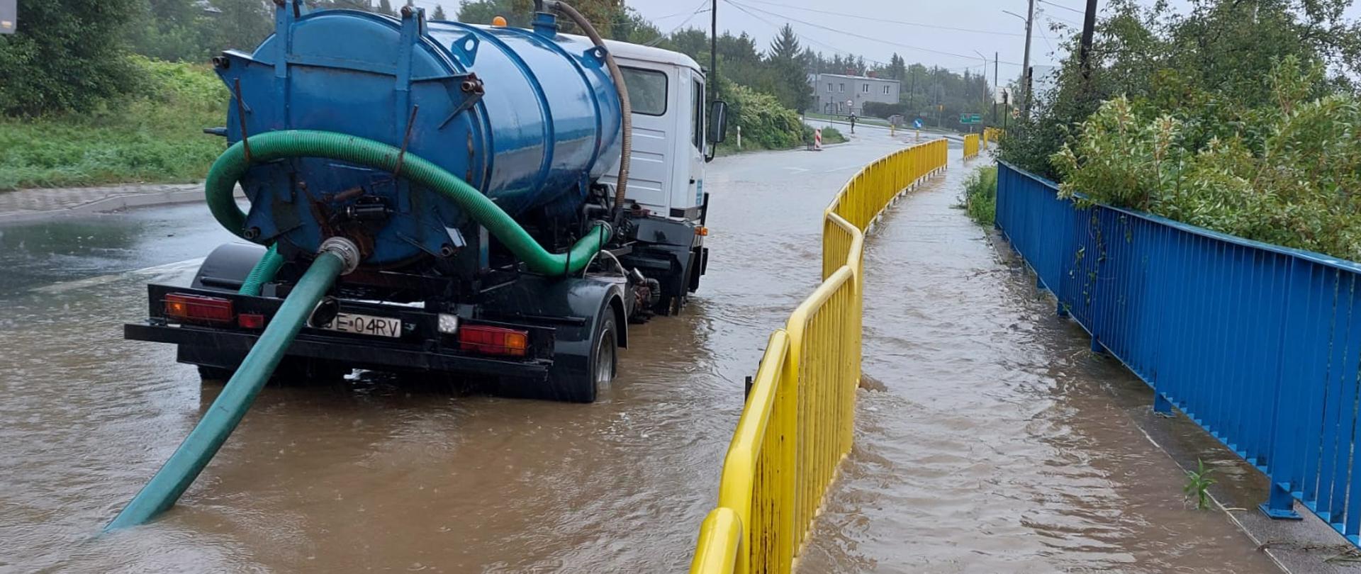 DK3 Wojcieszyce - powódź we wrześniu 2024 r. fot. GDDKIA