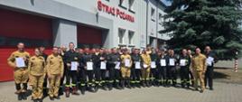 Zakończenie szkolenia podstawowego strażaków ratowników OSP