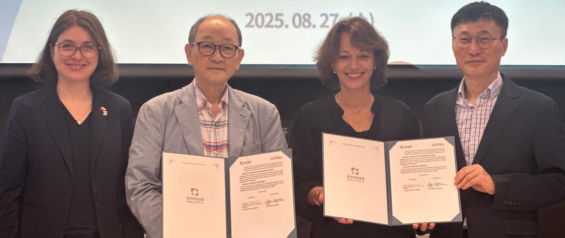 Polsko-koreańskie porozumienia o współpracy w obszarze sztuk wizualnych