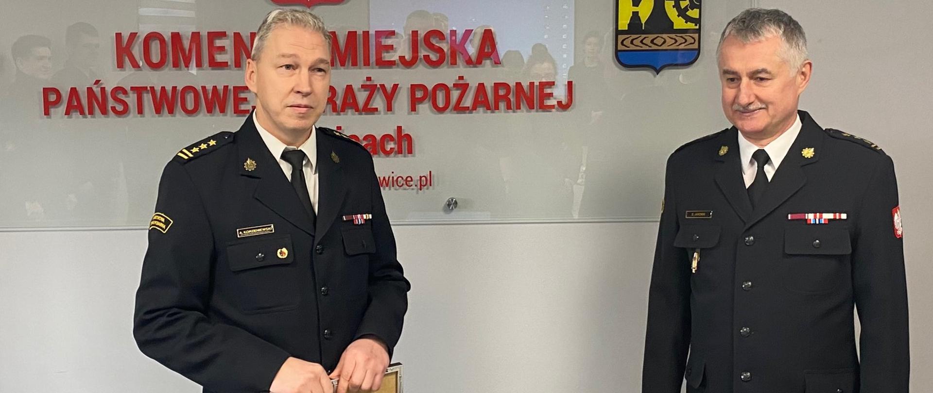 Podziękowanie Komendanta Miejskiego PSP w Katowicach.