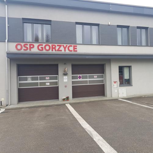 Zdjęcie prezentuje budynek jednostki OSP Gorzyce
