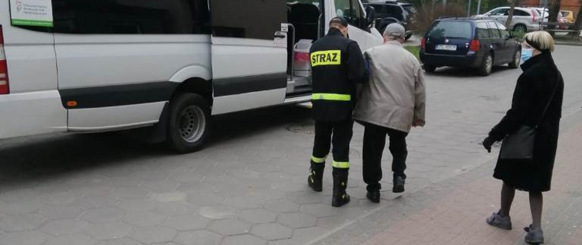 #SzczepimySię Straż Pożarna wspomaga Narodowy Program Szczepień 