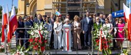 Wojewoda łódzki Dorota Ryl podczas przemówienia 