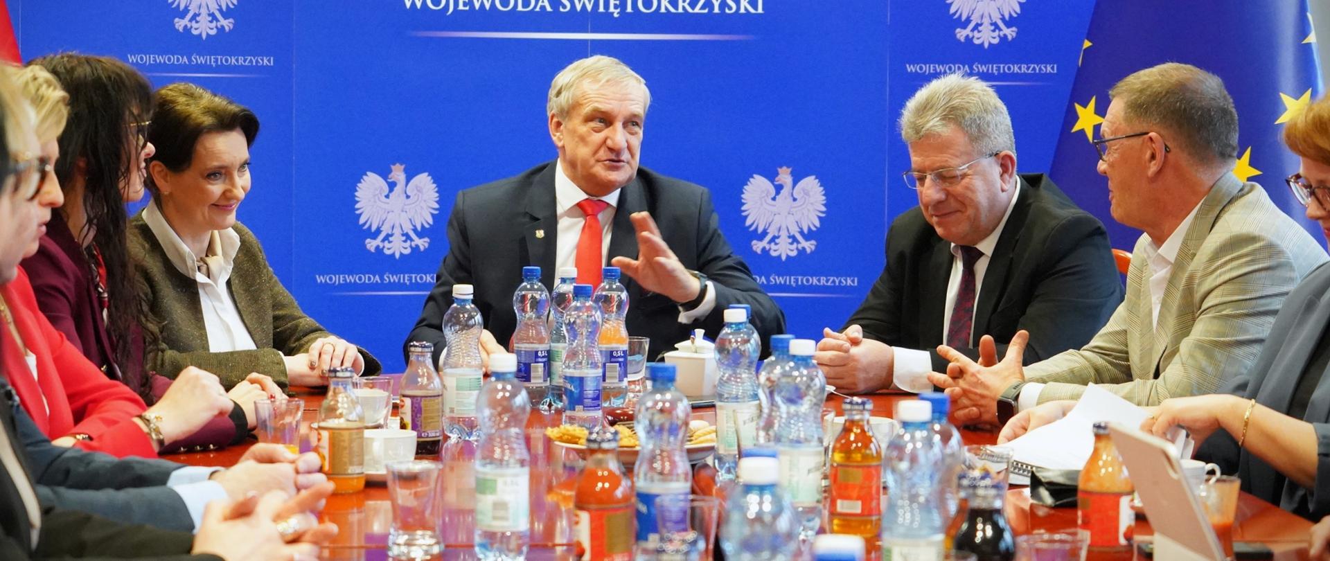 Spotkanie w urzędzie wojewódzkim