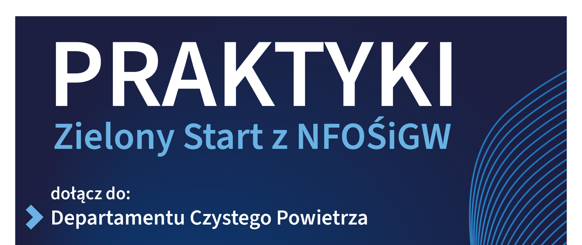 Grafika ilustracyjna. Praktyki w departamencie czystego powietrza