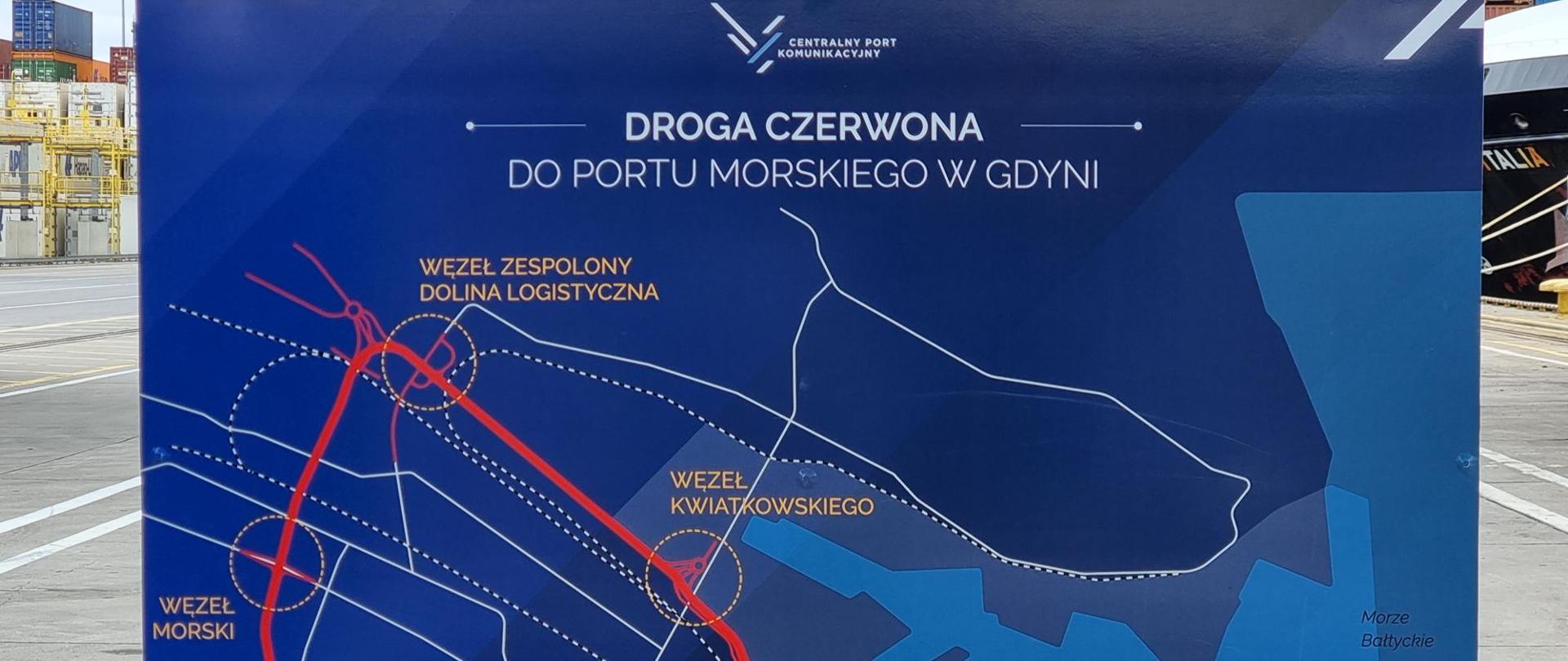 Droga Czerwona do Portu Gdynia