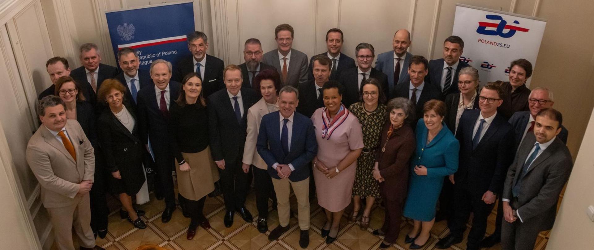 Wizyta Min. Veldkampa w Ambasadzie RP w ramach spotkań w formacie HoMs