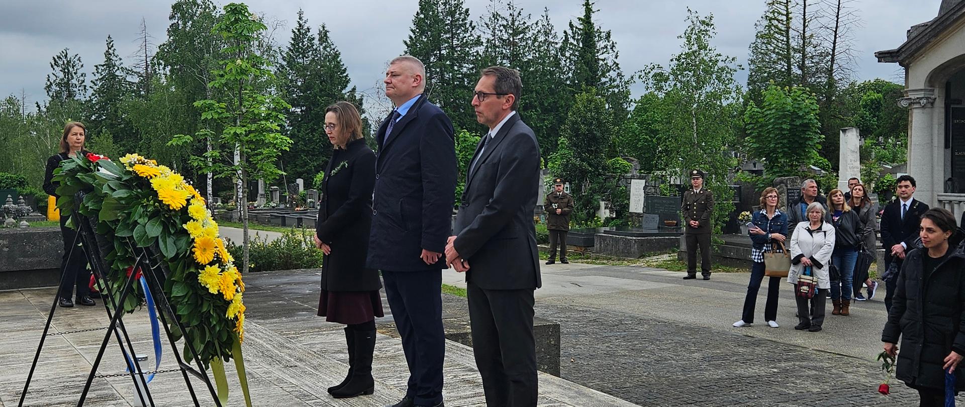 Ambasador Paweł Czerwiński wziął udział w obchodach ANZAC Day
