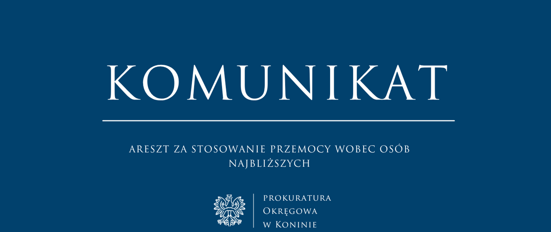ARESZT ZA STOSOWANIE PRZEMOCY WOBEC OSÓB NAJBLIŻSZYCH 