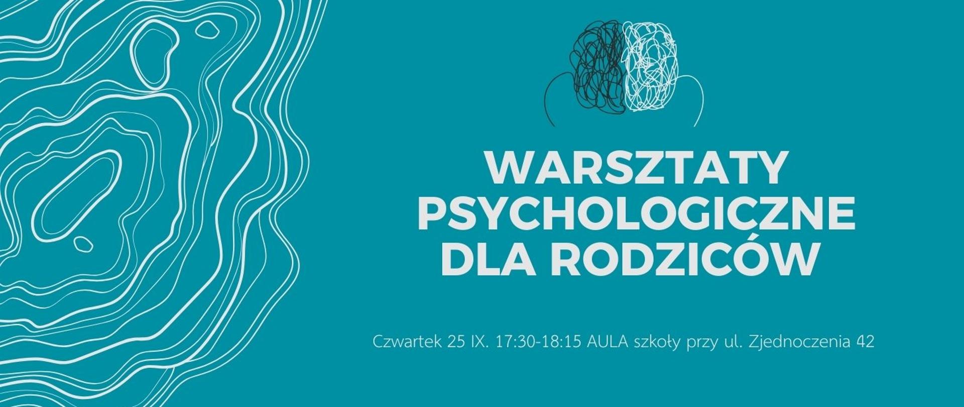 Baner przedstawia elementy graficzne w postaci białych poziomic po lewej stronie na pastelowym tle po prawej stronie białe napisy.
