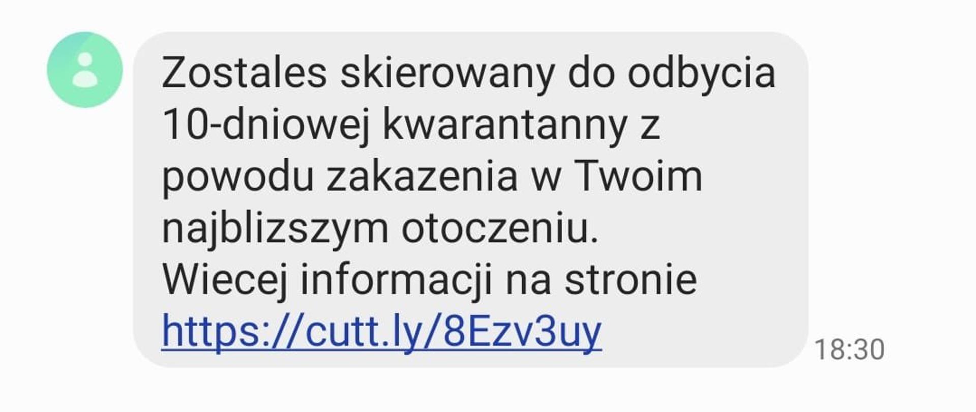 Ostrzeżenie GIS przed fałszywymi SMSami