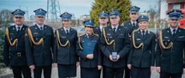 Komenda Miejska PSP we Włocławku uhonorowana Medalem Prezydenta Miasta