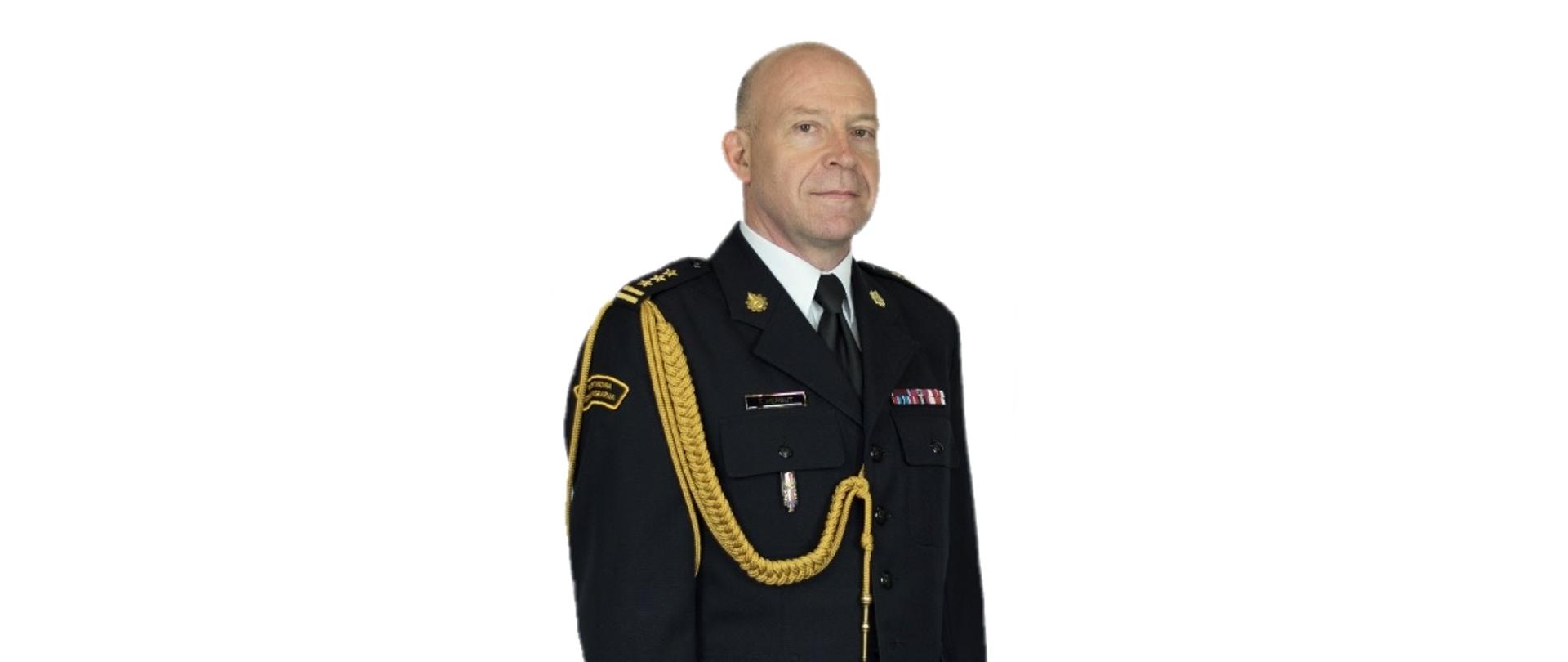 zdjęcie Komendanta Powiatowego PSP w Złotoryi