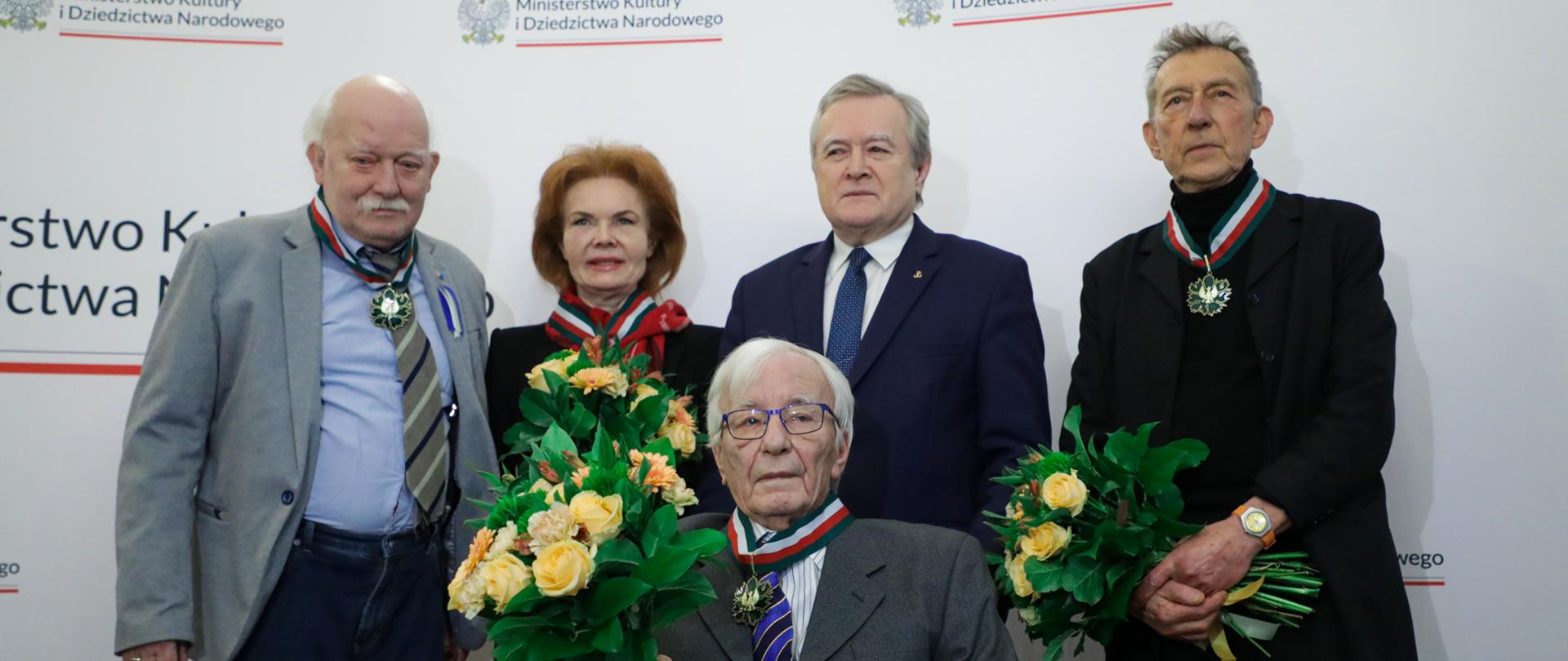 Wybitni artyści i twórcy uhonorowani Złotymi Medalami „Zasłużony Kulturze Gloria Artis”, fot. Danuta Matloch