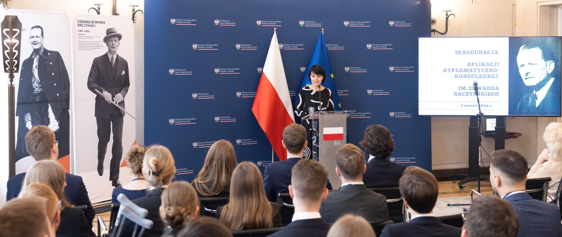 Inauguracja Aplikacji Dyplomatyczno-Konsularnej im. E. Raczyńskiego