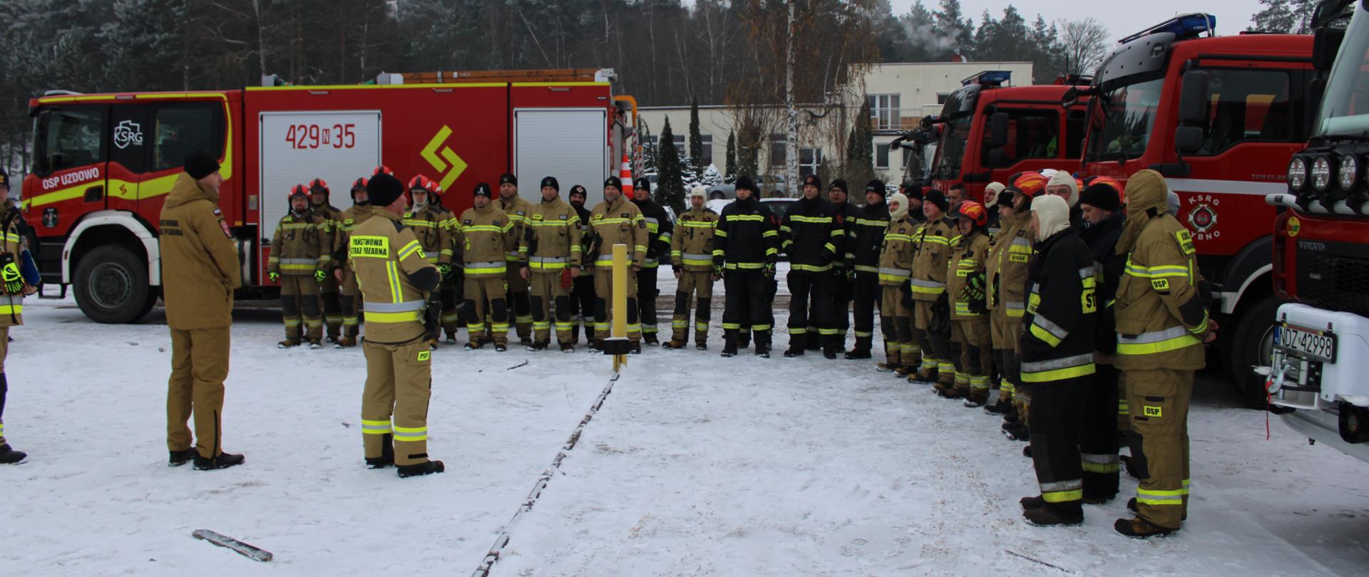 Ćwiczenia Komendanta Powiatowego PSP w Działdowie