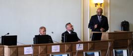 Na zdjęciu: Antoni Szlagor, Burmistrz Żywca, Mirosław Suchoń, Poseł na Sejm RP, Robert Gajda, Zastępca Prezesa Zarządu NFOŚiGW.