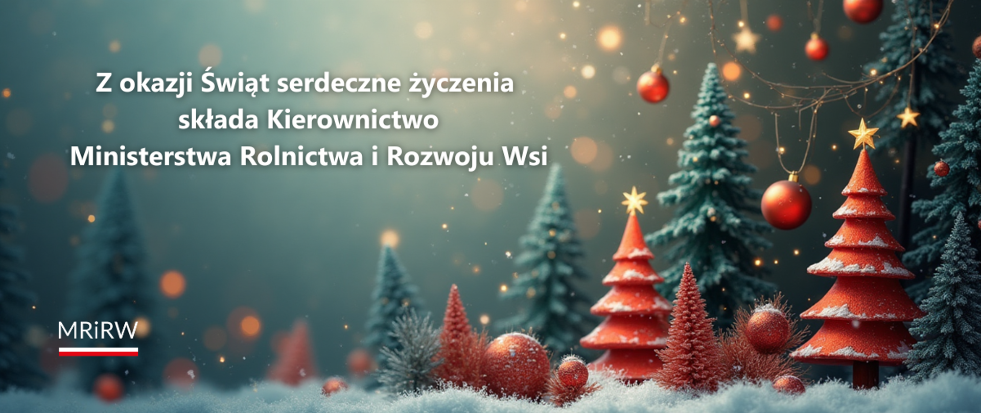 grafika "Życzenia Świąteczne Kierownictwa"