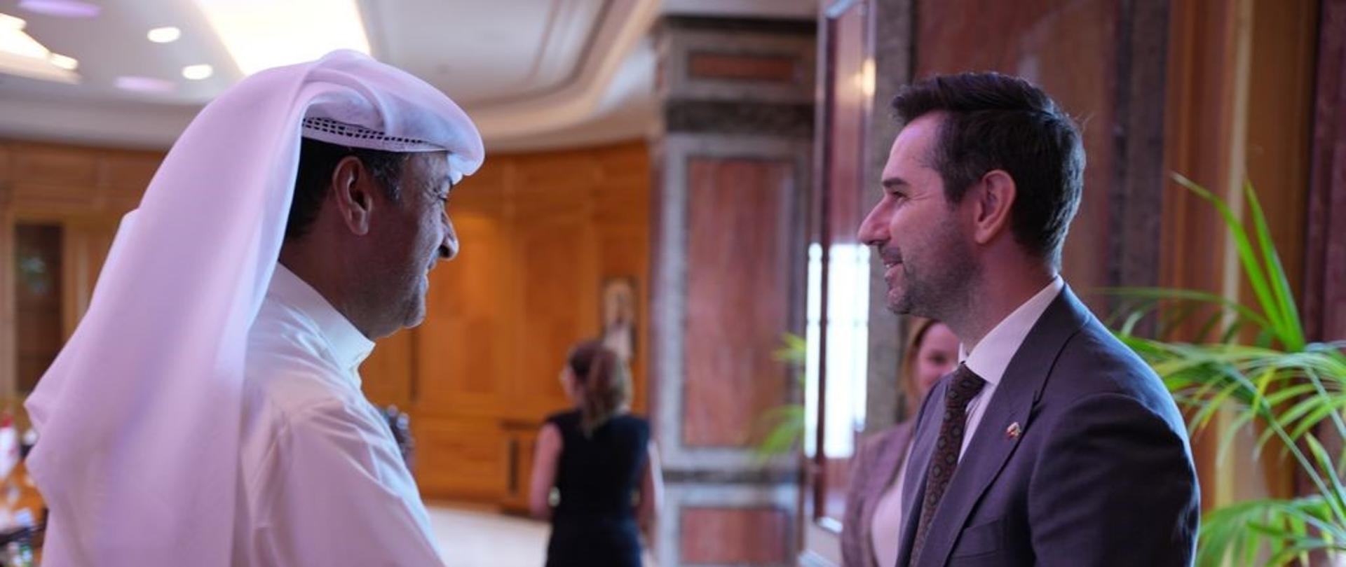 Ambasador M.Cholewa i DG PIFSS