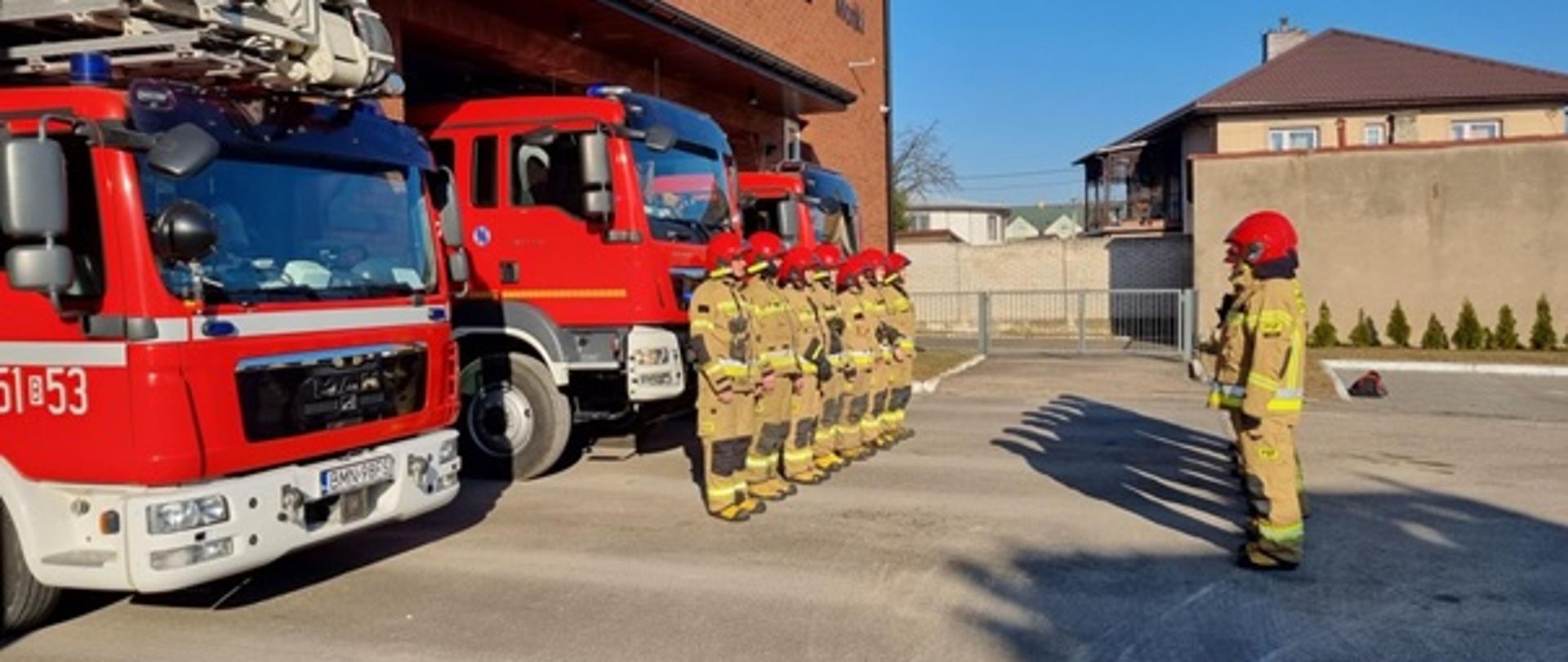 Minuta ciszy dla poległych strażaków z Ukrainy
