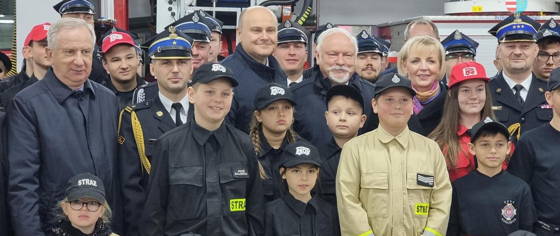 Wręczenie promes MDP w KP PSP w Przysusze