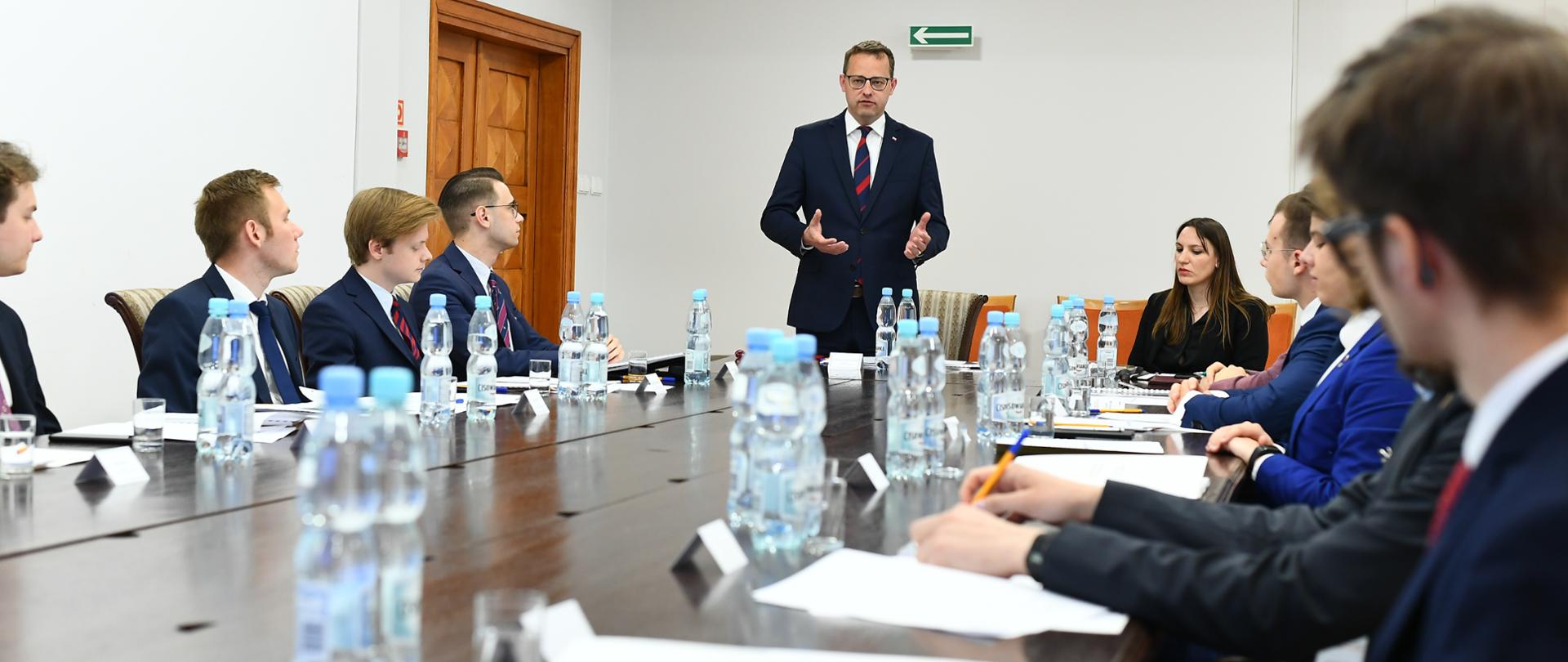 Wiceminister Marcin Romanowski 