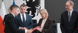 Wręczyliśmy promesy beneficjentom programu „Ochrona zabytków” z woj. pomorskiego, fot. Łukasz Tokarczyk/Biuro Prasowe UMWP
