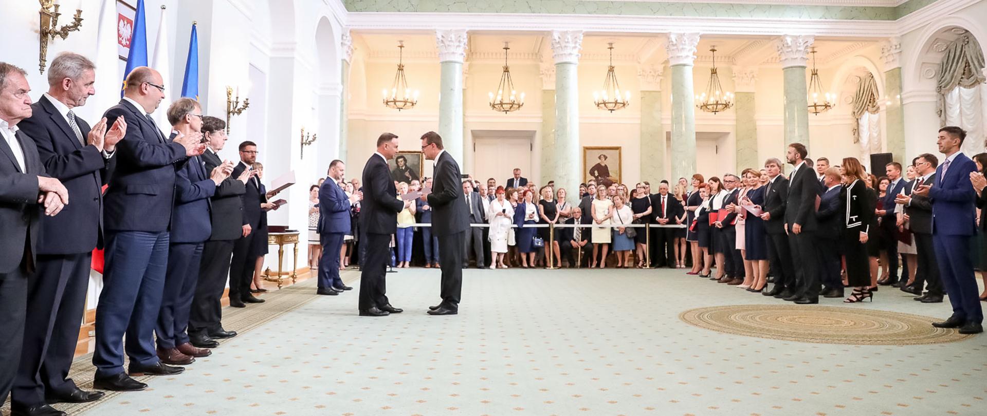 Nominacje sędziowskie w Pałacu Prezydenckim