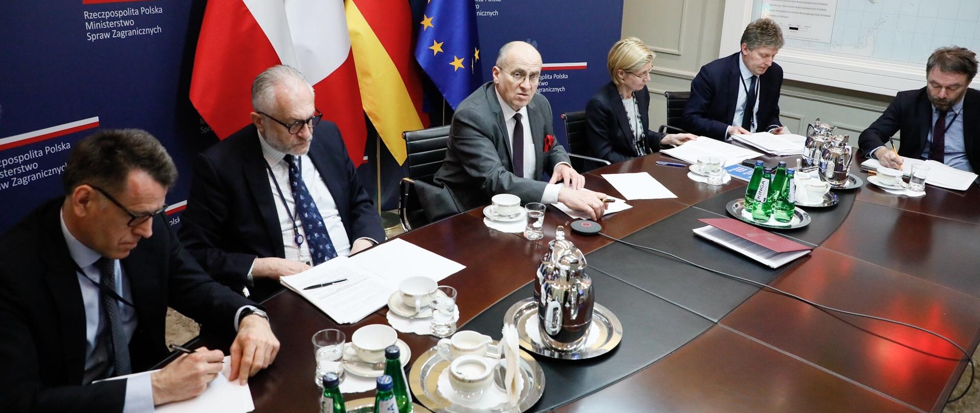 Wideokonferencja ministrów spraw zagranicznych Trójkąta Weimarskiego