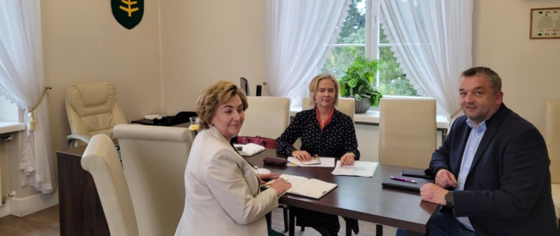 Spotkanie z Burmistrzem Ostrowi Mazowieckiej 