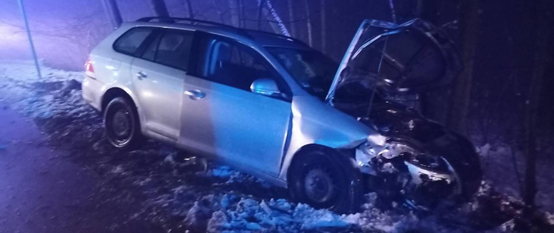 Trudne warunki i niebezpieczne zdarzenia na rybnickich drogach 