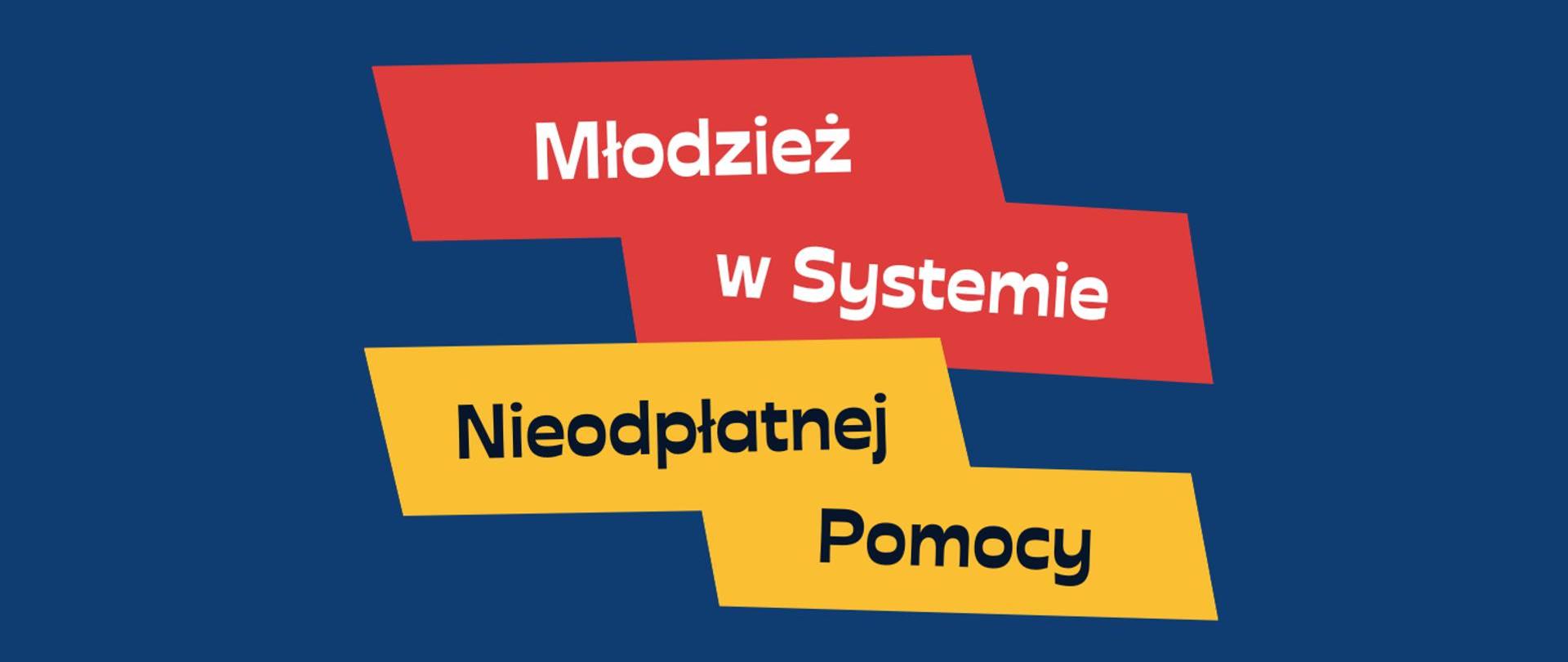 Broszura "Młodzież w Systemie Nieodpłatnej Pomocy"