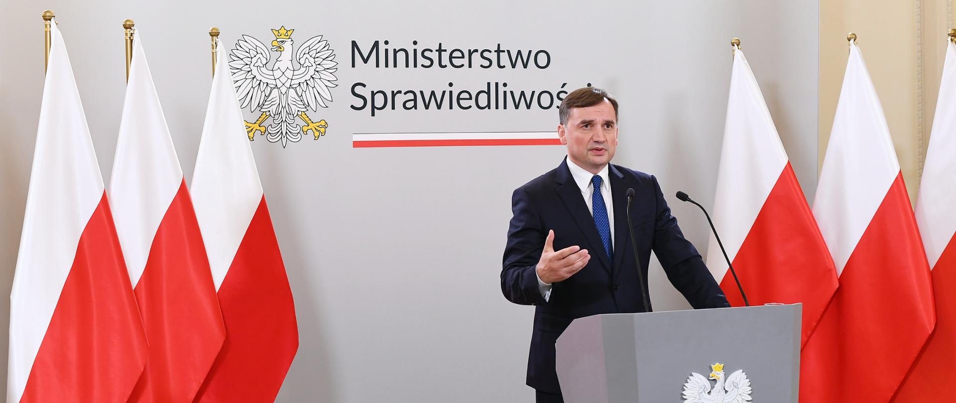 Minister Zbigniew Ziobro. 