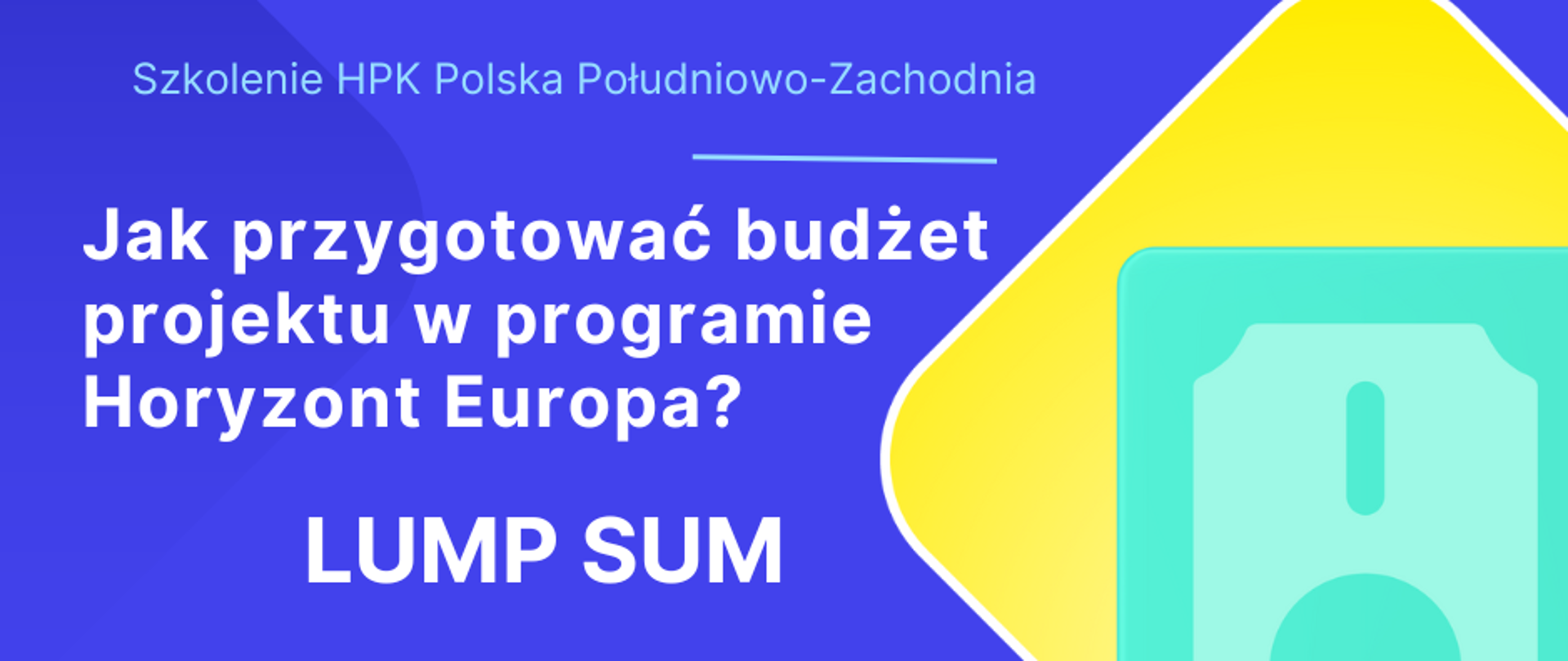 LUMP SUM-grafika na szkolenie