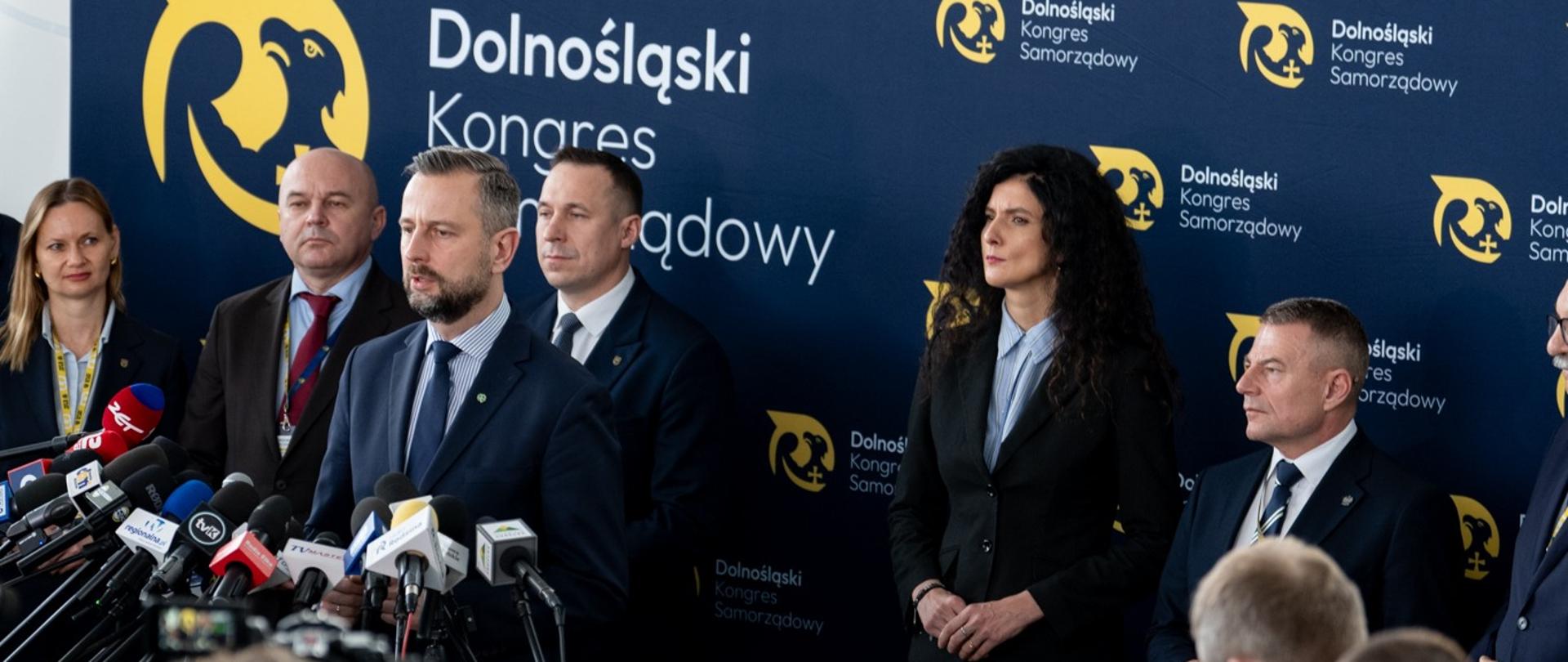 briefing prasowy XII Dolnośląskiego Kongresu Samorządowego