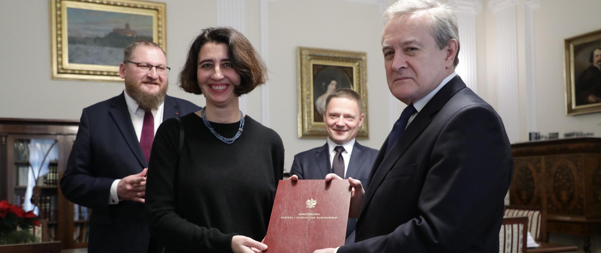 Joanna Mytkowska będzie kontynuować swoją misję w Muzeum Sztuki Nowoczesnej, fot. Danuta Matloch