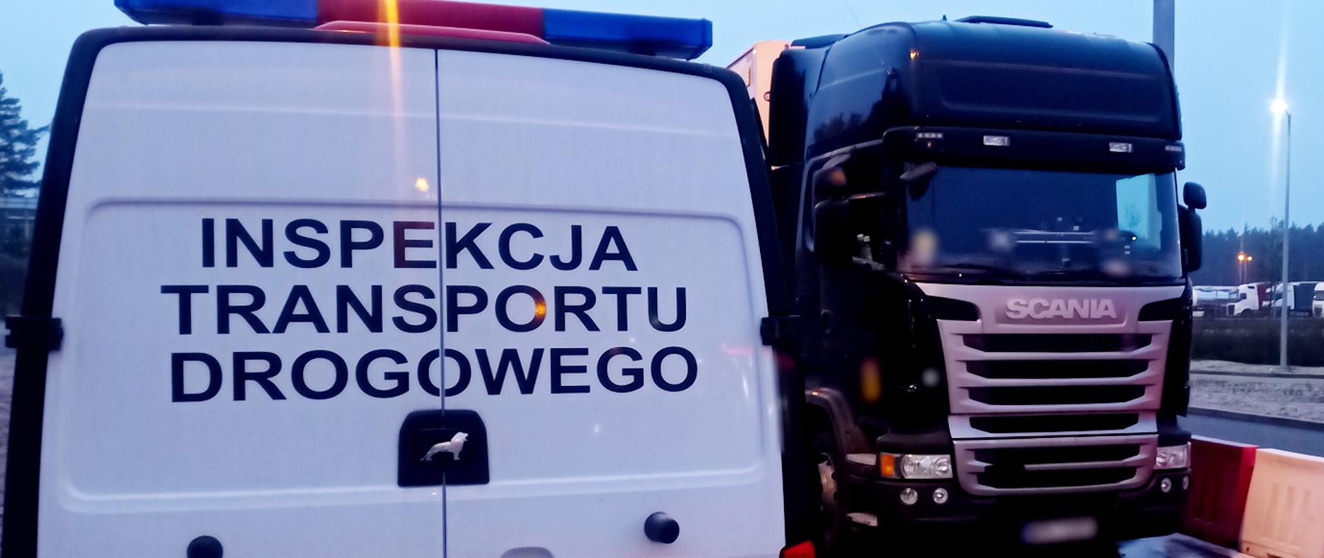 Kontrolę na lubuskim odcinku A2 przeprowadzili inspektorzy ze Słubic