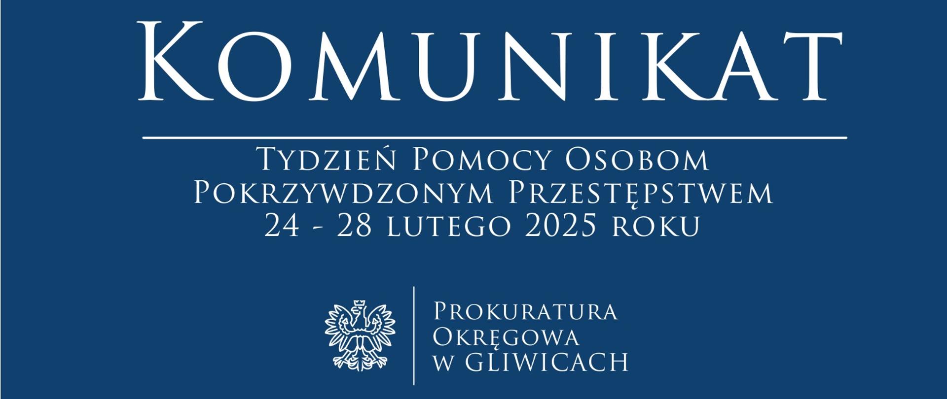 Tydzień pomocy osobom pokrzywdzonym przestępstwem 2025