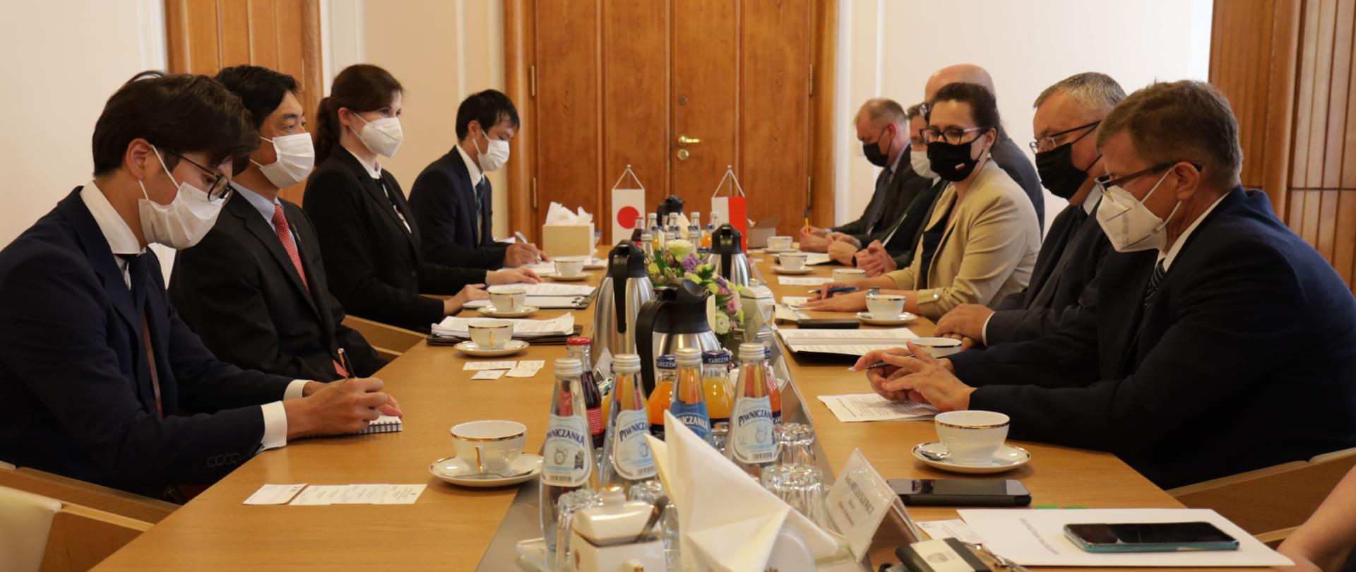 Polsko-japońskie rozmowy o współpracy infrastrukturalnej