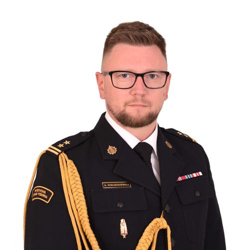 bryg. mgr inż. poż. Adam Kiełbasiewicz - Zastępca Komendanta Miejskiego PSP w Bydgoszczy