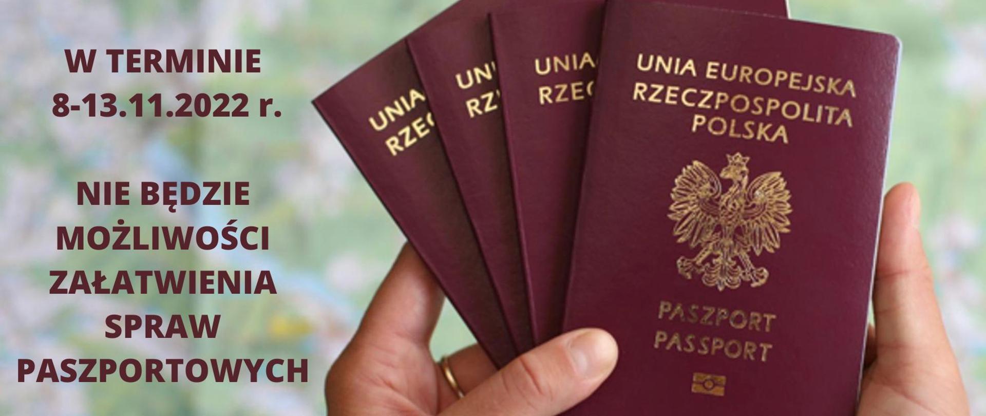 komunikat paszporty
