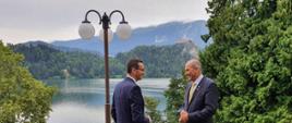 Premier RP Mateusz Morawiecki i Premier Słowenii Janez Jansa 