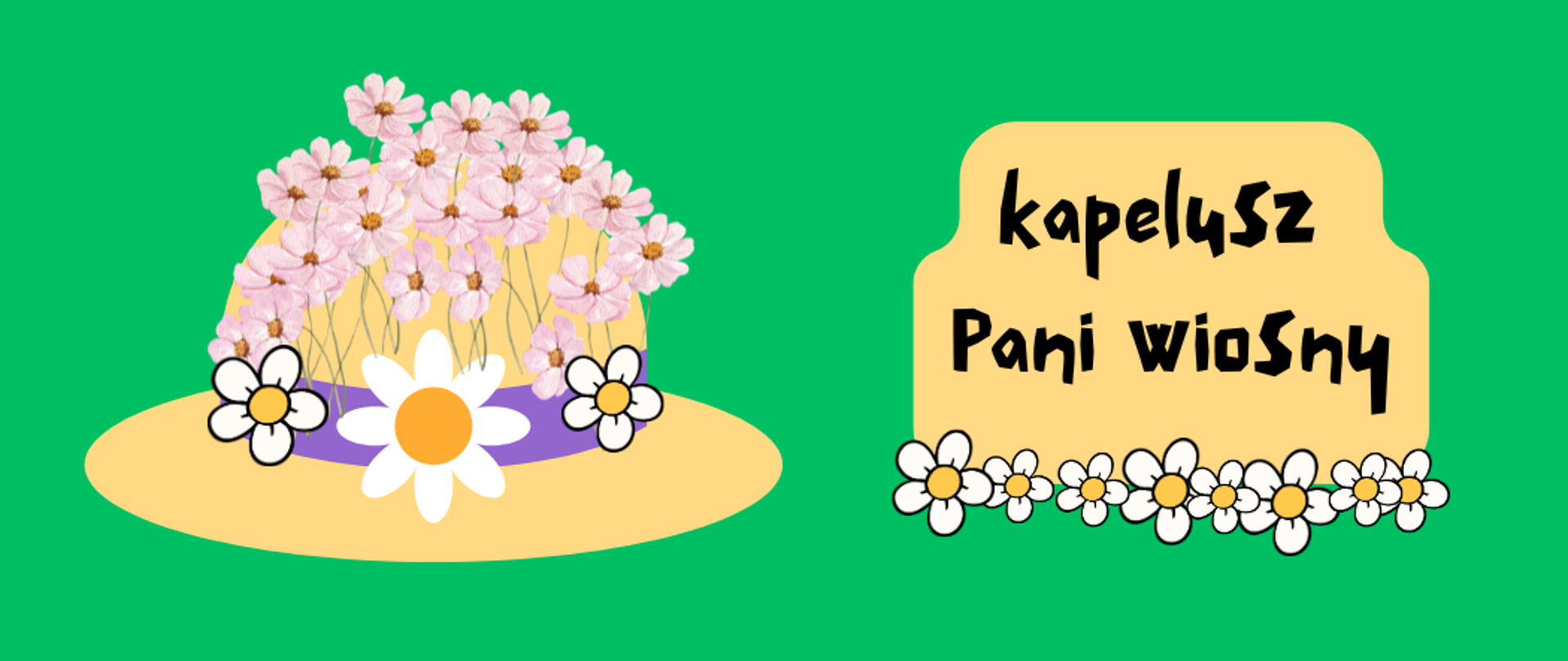 kapelusz pani wiosny