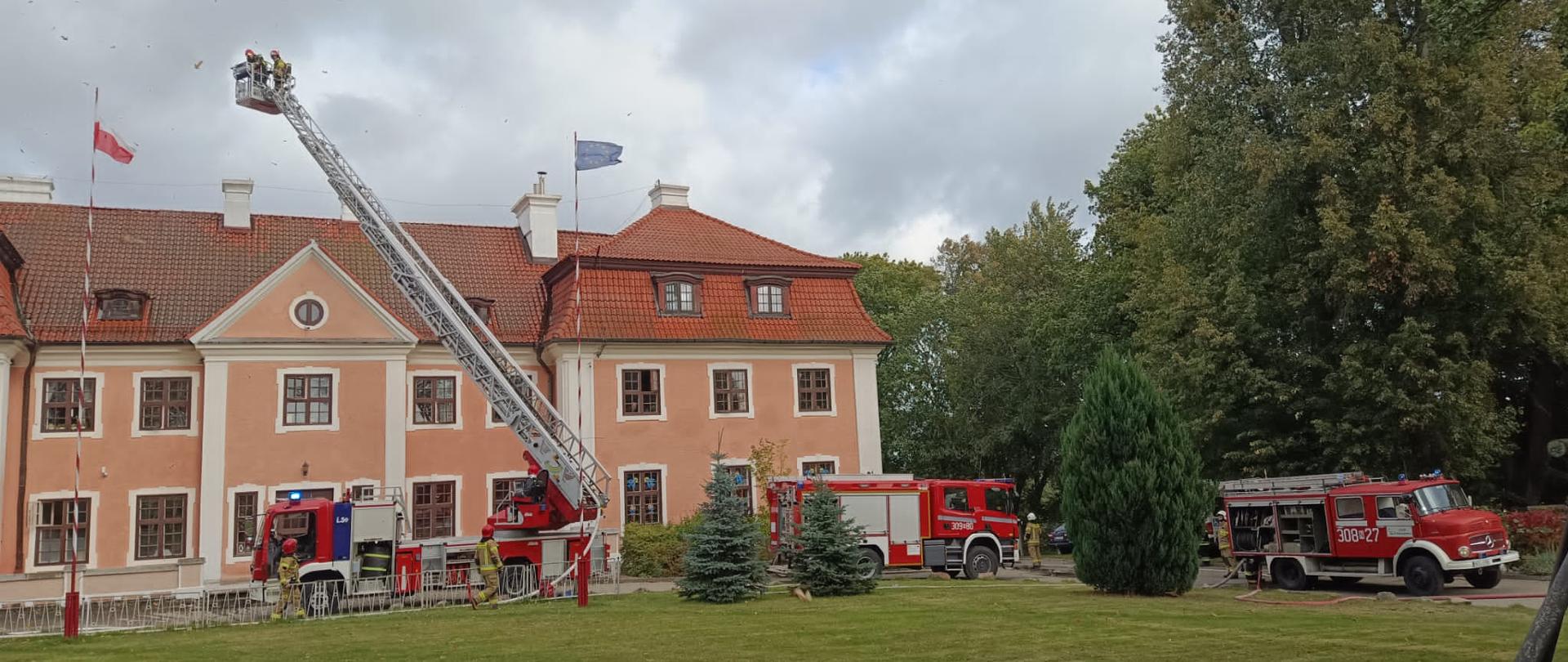 Ćwiczenia w Domu Pomocy Społecznej w Grazymach gm. Gietrzwałd 