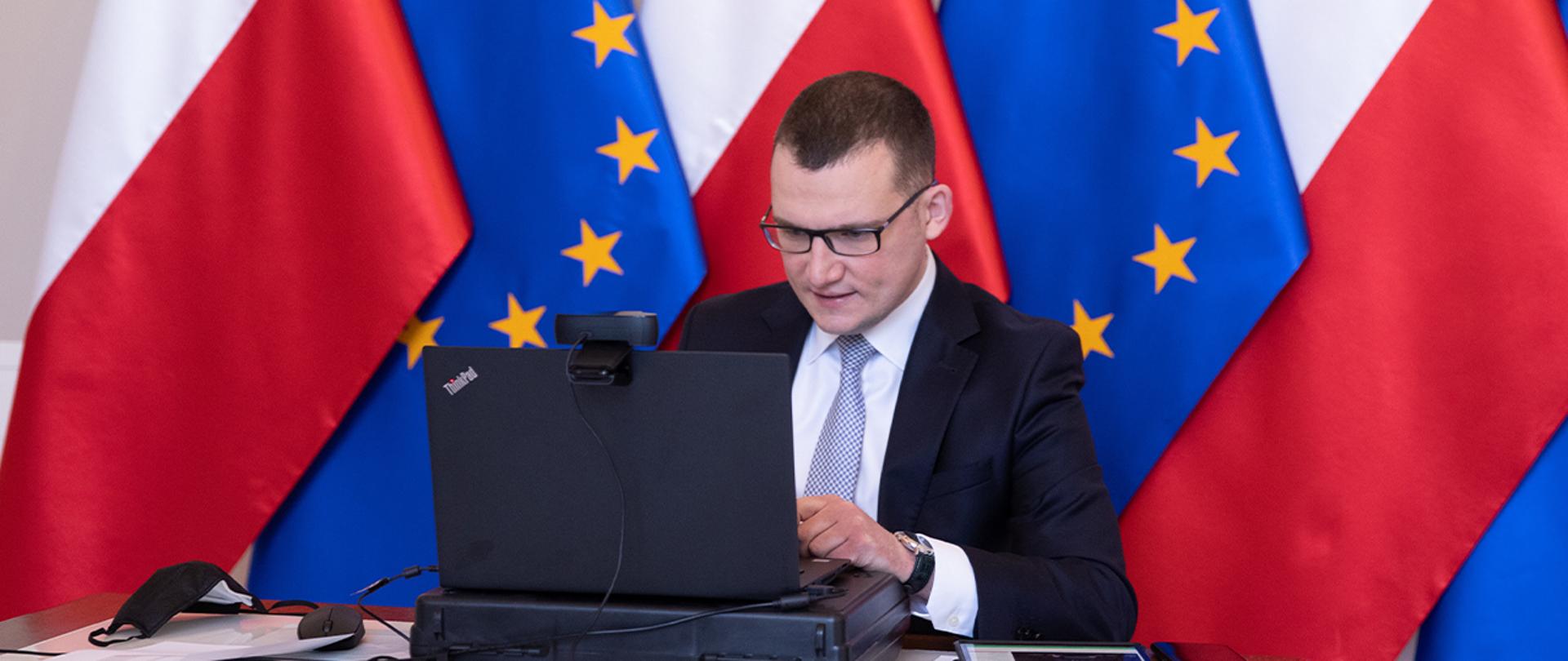 Na zdjęciu: wiceminister Paweł Szefernaker 